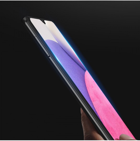 Dux Ducis 9D härdat glas helskärm 9H helskärmshärdat glas med ram för Samsung Galaxy A33 5G svart (fodralvänlig)