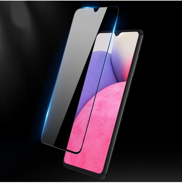 Dux Ducis 9D härdat glas helskärm 9H helskärmshärdat glas med ram för Samsung Galaxy A33 5G svart (fodralvänlig)