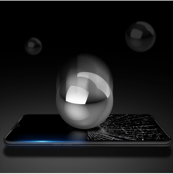 Dux Ducis 9D härdat glas helskärm 9H härdat glas med ram Realme C35 svart (väskvänlig)