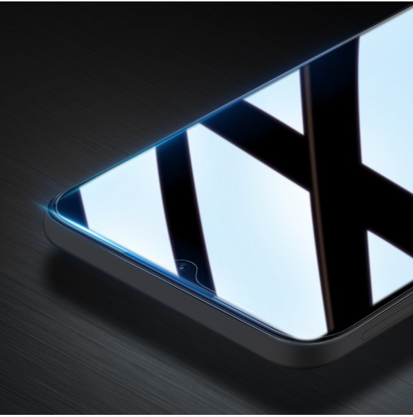 Dux Ducis 9D härdat glas helskärm 9H härdat glas med ram Realme C35 svart (väskvänlig)