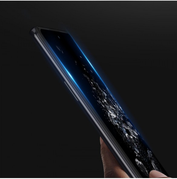Dux Ducis 9D skärmskydd i härdat glas för OnePlus 10T / OnePlus Ace Pro 9H med svart ram