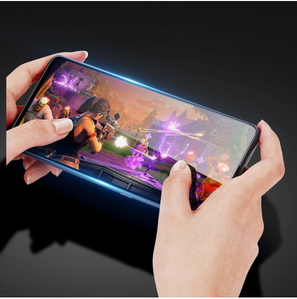 Dux Ducis 9D skärmskydd i härdat glas för Realme GT Neo 3 9H med svart ram