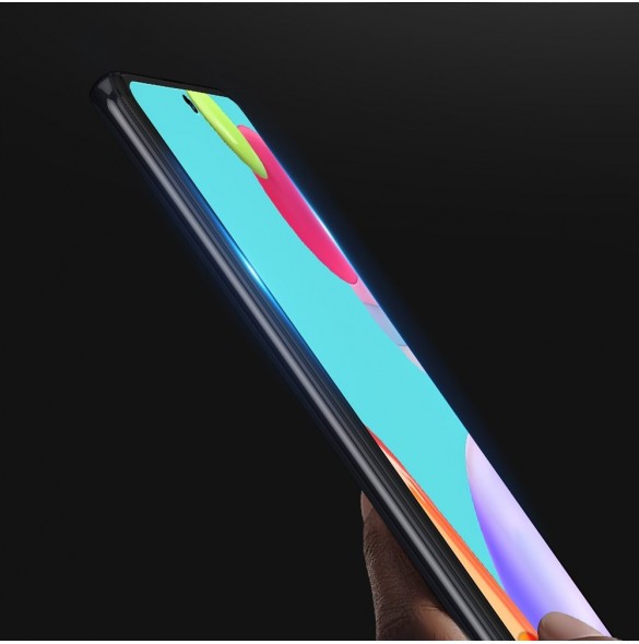 Dux Ducis 9D Tough Screen Protector i härdat glas täckt med ram för Samsung Galaxy A52s 5G / A52 5G / A52 4G svart (väskvänli