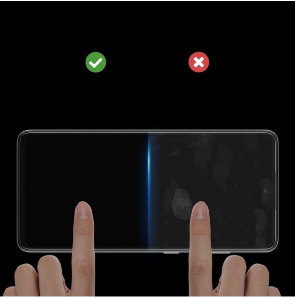 Dux Ducis 9D Tough Screen Protector i härdat glas täckt med ram för Samsung Galaxy A52s 5G / A52 5G / A52 4G svart (väskvänli