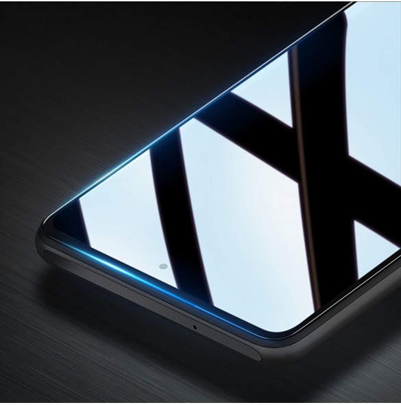 Dux Ducis 9D Tempered Glass Vivo Y16 / Y02s helskärm med ram svart (fodralvänlig)