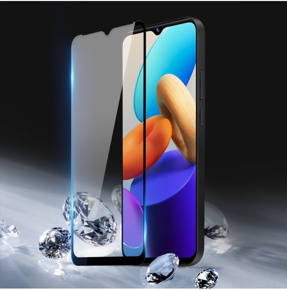 Dux Ducis 9D härdat glas Vivo Y35 / Vivo Y22 / Vivo Y22s 9H härdat glas med svart ram