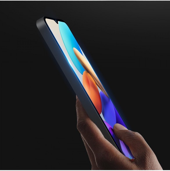 Dux Ducis 9D härdat glas Vivo Y35 / Vivo Y22 / Vivo Y22s 9H härdat glas med svart ram