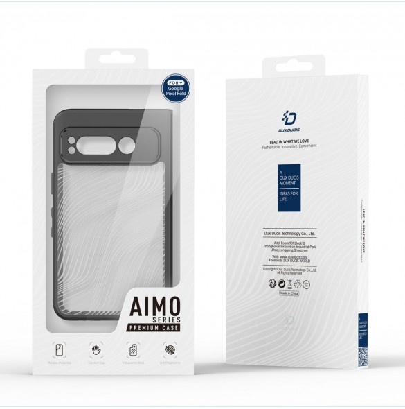 Dux Ducis Aimo pansarfodral till Google Pixel Fold - svart