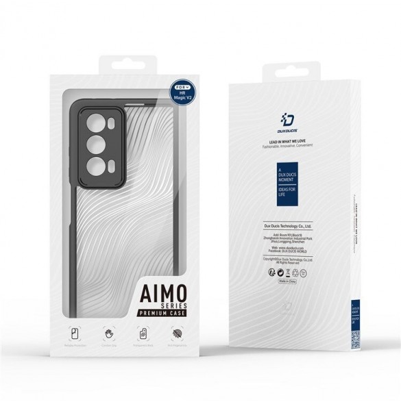 Dux Ducis Aimo pansarfodral till Honor Magic V2 - svart