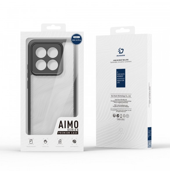 Dux Ducis Aimo pansarfodral till Xiaomi 14 Pro - svart