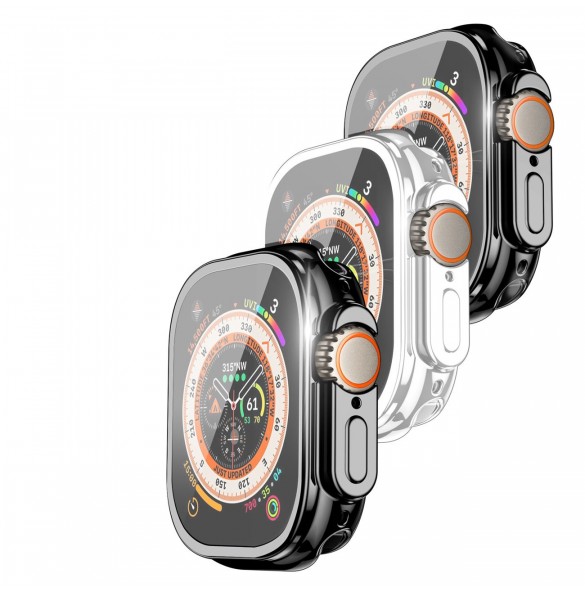 Dux Ducis Apple Watch Ultra fodral ensam 49 mm flexibel smartwatch-fodral silver