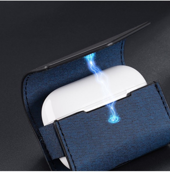 Dux Ducis Fodral Mix Fodral för AirPods 3 Hörlurshölster Blå