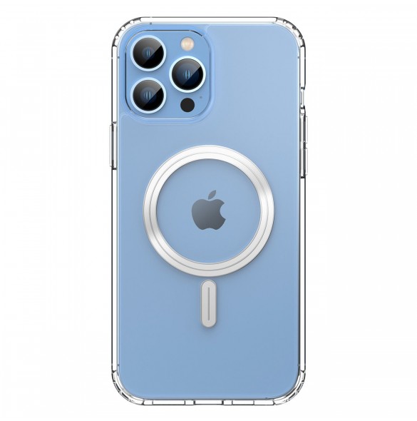 Dux Ducis Clin magnetfodral för iPhone 13 Pro Max Kompatibel med MagSafe transparent