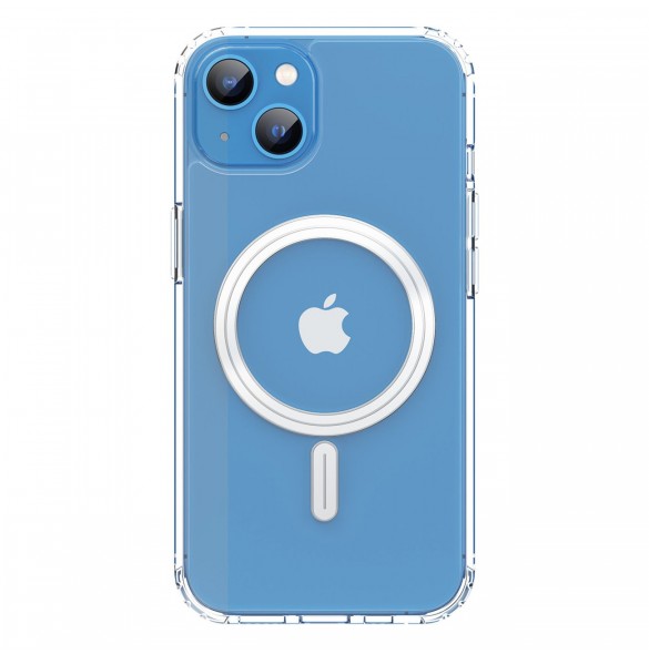 Dux Ducis Clin magnetfodral för iPhone 14 Plus kompatibelt med MagSafe transparent