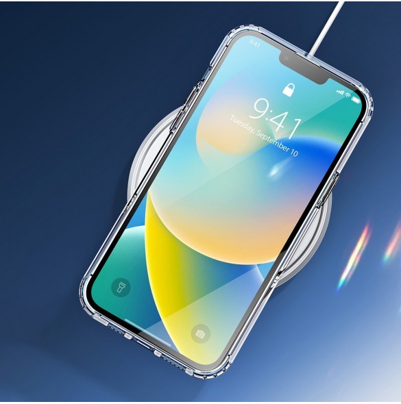 Dux Ducis Clin magnetfodral för iPhone 14 Plus kompatibelt med MagSafe transparent