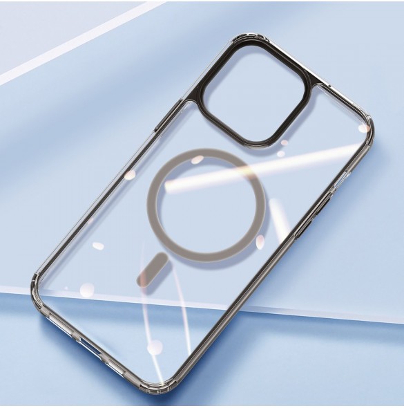 Dux Ducis Clin2 fodral för iPhone 14 Plus magnetiskt skal MagSafe grå