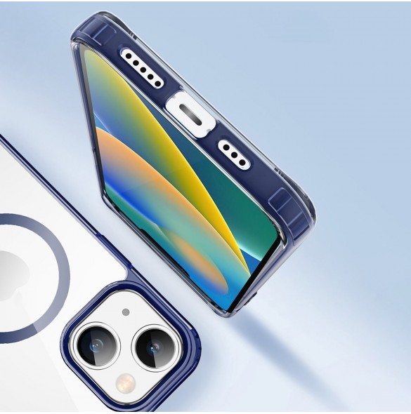 Dux Ducis Clin2 fodral för iPhone 14 Plus magnetiskt skal MagSafe grå