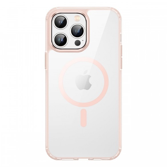 Dux Ducis Clin2 fodral till iPhone 14 Pro magnetiskt MagSafe skal rosa