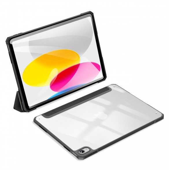 Dux Ducis Copa fodral för iPad 10,9'' 2022 (10 gen.) smart skalställ svart