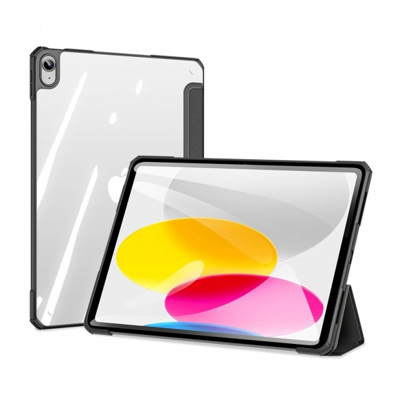 Dux Ducis Copa fodral för iPad 10,9'' 2022 (10 gen.) smart skalställ svart