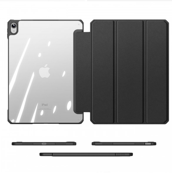 Dux Ducis Copa fodral för iPad 10,9'' 2022 (10 gen.) smart skalställ svart