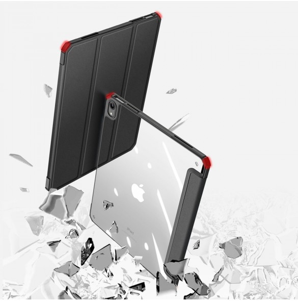 Dux Ducis Copa fodral för iPad 10,9'' 2022 (10 gen.) smart skalställ svart
