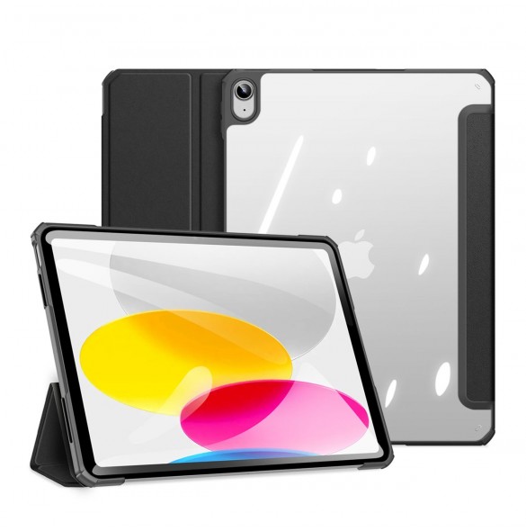 Dux Ducis Copa fodral för iPad 10,9'' 2022 (10 gen.) smart skalställ svart