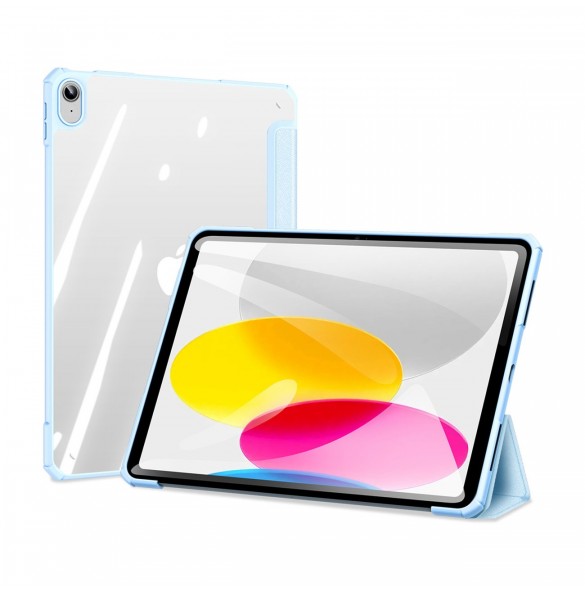 Dux Ducis Copa fodral för iPad 10,9'' 2022 (10 gen.) smart skalställ blå