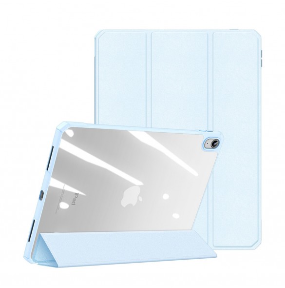 Dux Ducis Copa fodral för iPad 10,9'' 2022 (10 gen.) smart skalställ blå