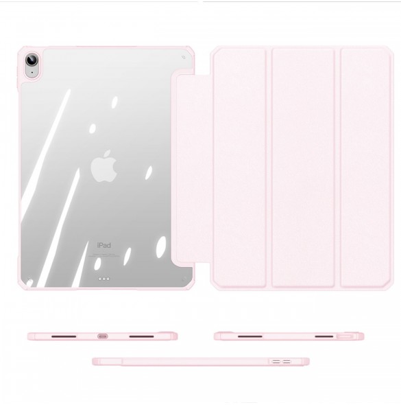 Dux Ducis Copa-fodral för iPad 10,9'' 2022 (10 gen.) smart skalställ rosa