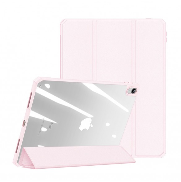 Dux Ducis Copa-fodral för iPad 10,9'' 2022 (10 gen.) smart skalställ rosa