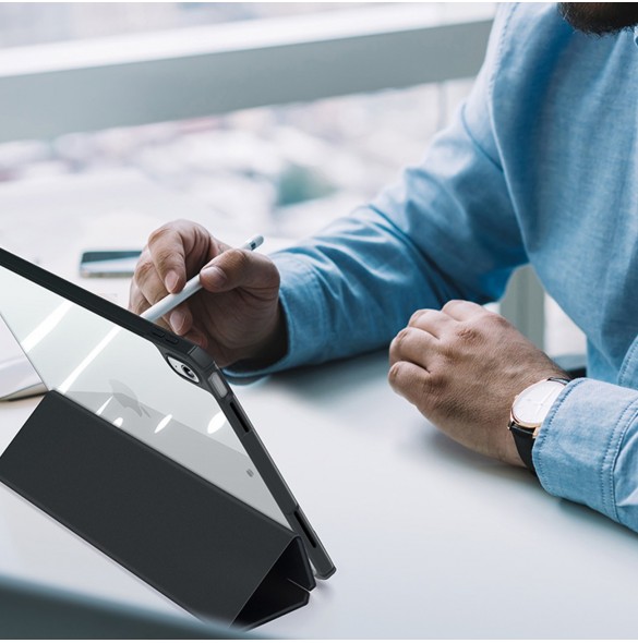 Dux Ducis Copa-fodral för iPad 10,9'' 2022 (10 gen.) smart skalställ rosa