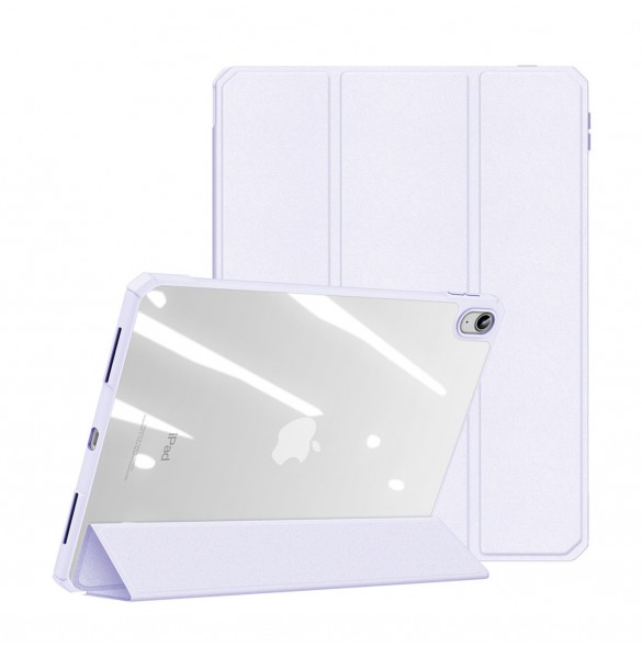 Dux Ducis Copa fodral för iPad 10,9'' 2022 (10 gen.) smart skalställ lila