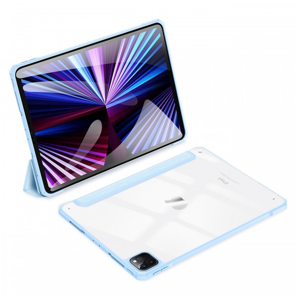 Dux Ducis Copa fodral för iPad Pro 11'' 2020 / iPad Pro 11'' 2018 / iPad Pro 11'' 2021 smart skal med stativ blå