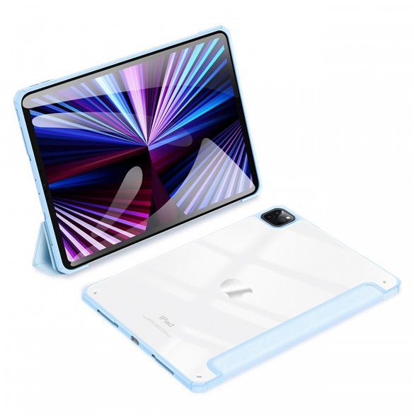 Dux Ducis Copa fodral för iPad Pro 11'' 2020 / iPad Pro 11'' 2018 / iPad Pro 11'' 2021 smart skal med stativ blå