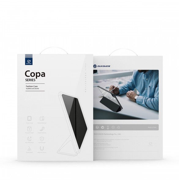 Dux Ducis Copa fodral för iPad Pro 11'' 2020 / iPad Pro 11'' 2018 / iPad Pro 11'' 2021 smart skal med stativ lila
