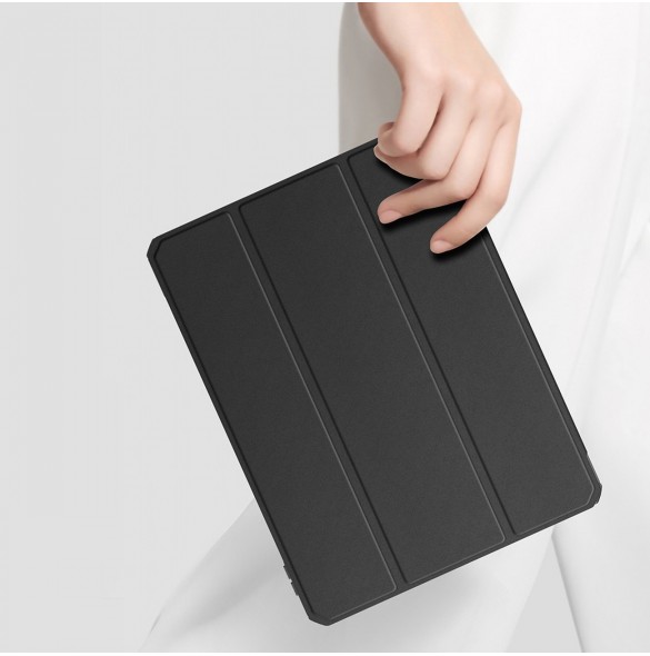 Dux Ducis Copa-fodral för iPad Pro 12,9'' 2021/2020/2018 smart skal med stativ lila
