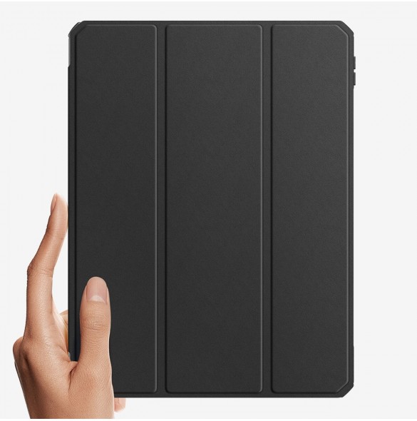 Dux Ducis Copa-fodral för iPad Pro 12,9'' 2021/2020/2018 smart skal med stativ lila