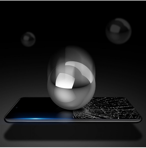 Dux Ducis Curved Glass Härdat glas för Honor Magic4 Pro med svart ram