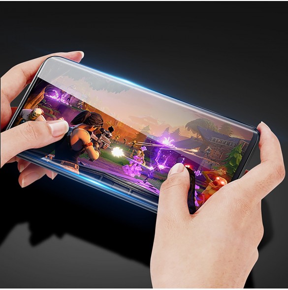 Dux Ducis Curved Glass Härdat glas för Honor Magic4 Pro med svart ram