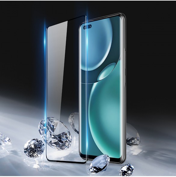 Dux Ducis Curved Glass Härdat glas för Honor Magic4 Pro med svart ram