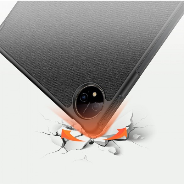 Dux Ducis Domo fodral för Huawei MatePad Pro 11'' (2022) smart skalställ svart