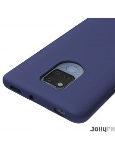 Mörkblå och väldigt snyggt skydd Huawei Mate 20.