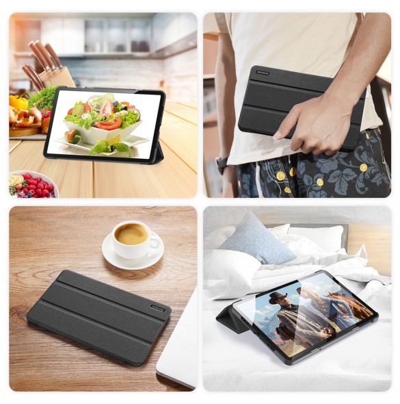Dux Ducis Domo fodral för Oppo Pad Air smart skalställ svart