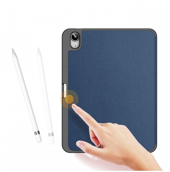 Dux Ducis Domo fodral iPad 10,9'' 2022 (10 gen.) smart skalställ blå