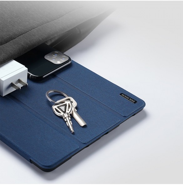 Dux Ducis Domo fodral iPad 10,9'' 2022 (10 gen.) smart skalställ blå