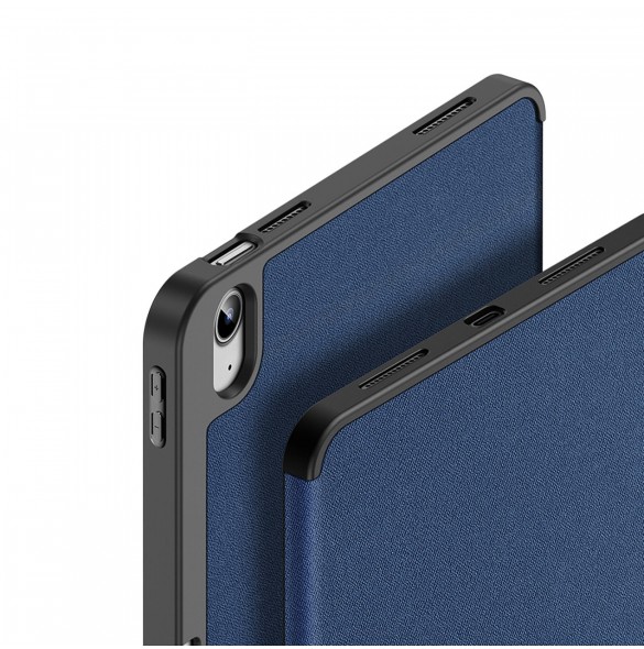 Dux Ducis Domo fodral iPad 10,9'' 2022 (10 gen.) smart skalställ blå