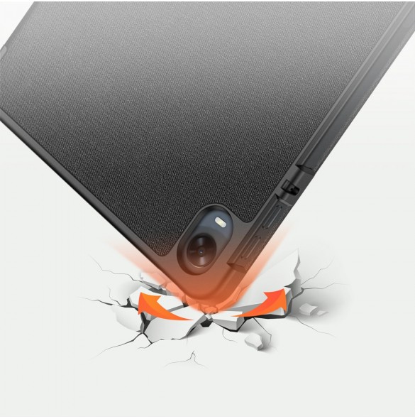Dux Ducis Domo vikbara tablettfodral med Smart Sleep-funktion Oppo Pad svart
