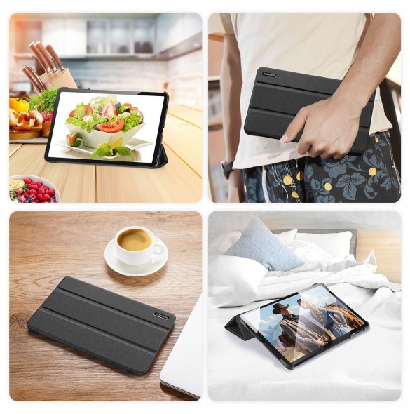 Dux Ducis Domo vikbara tablettfodral med Smart Sleep-funktion Oppo Pad svart