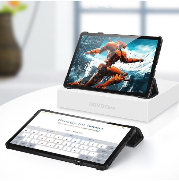 Dux Ducis Domo vikbara tablettfodral med Smart Sleep-funktion Oppo Pad svart